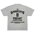 Superior Exotics II Podcast Tee (Grey/Black)